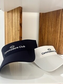 CC White Performance Visor