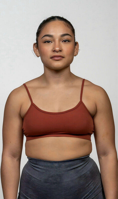 Rib Back Sports Bra