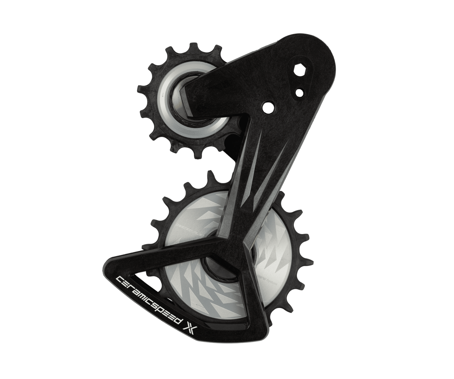 OSPW X ALPHA for SRAM RED XPLR E1 Silver