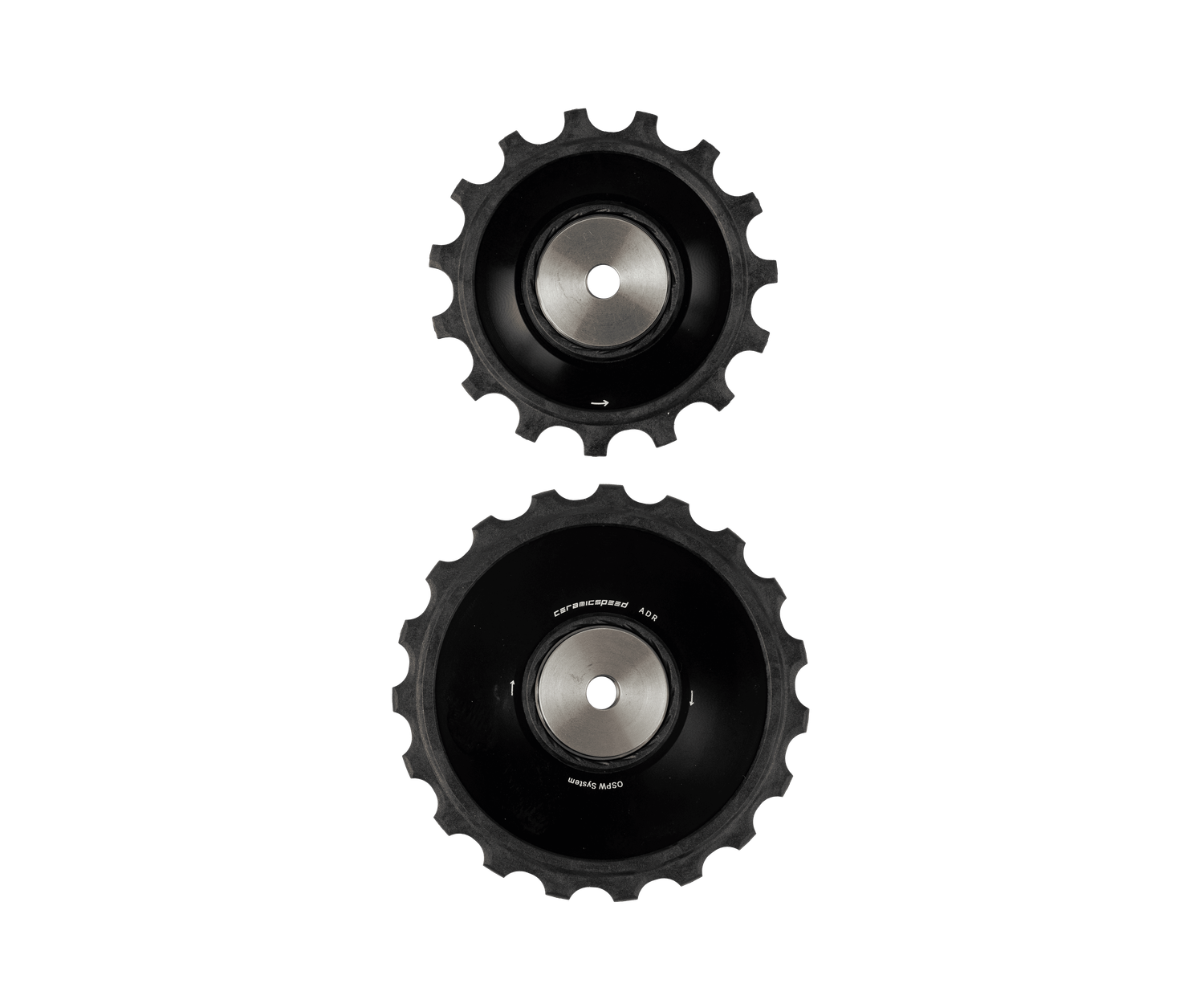Spare OS Pulleys ALPHA Disc 15/19 Black