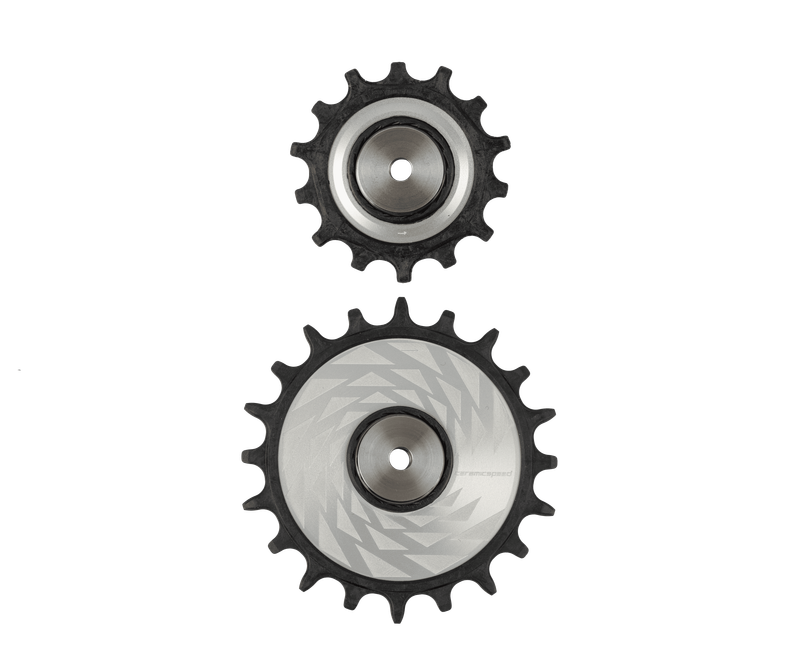 Spare OS Pulleys ALPHA Disc 14/20 Silver