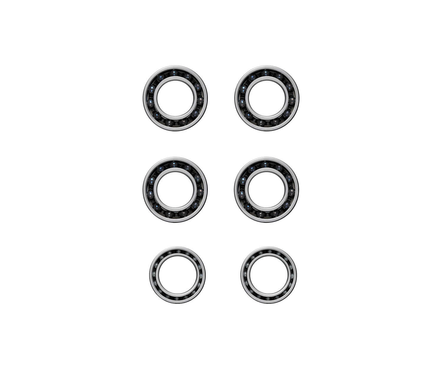 Hub Kit Zipp 77D/177D, 76D/176D, Cognition Disc, and ZR1 hubs Coated