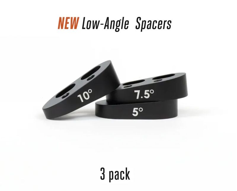 Angled Spacers for Arm Cups