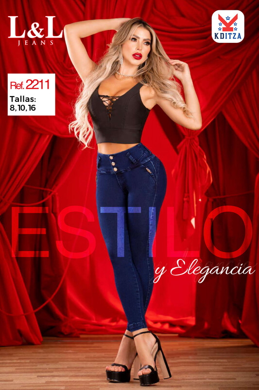 Jeans Levanta Colas - 2211