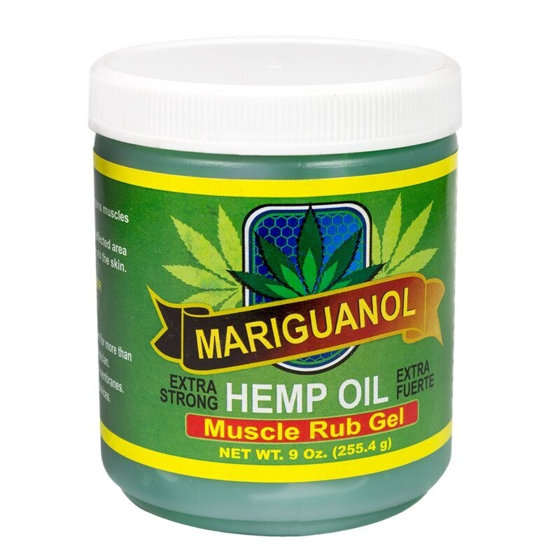MARIGUANOL HEMP OIL MUSCLE RUB GEL 9 OZ