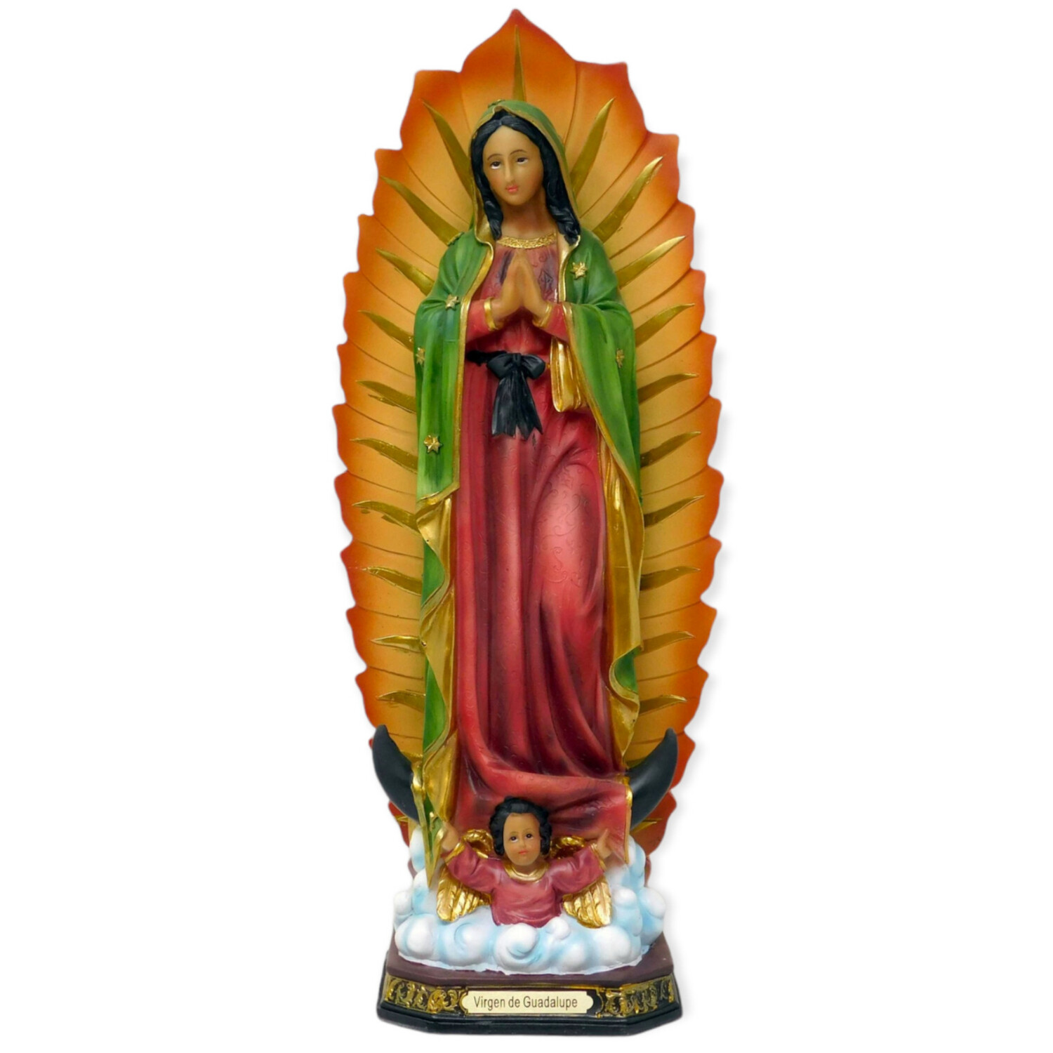 VIRGEN DE GUADALUPE RESINA 16&quot;