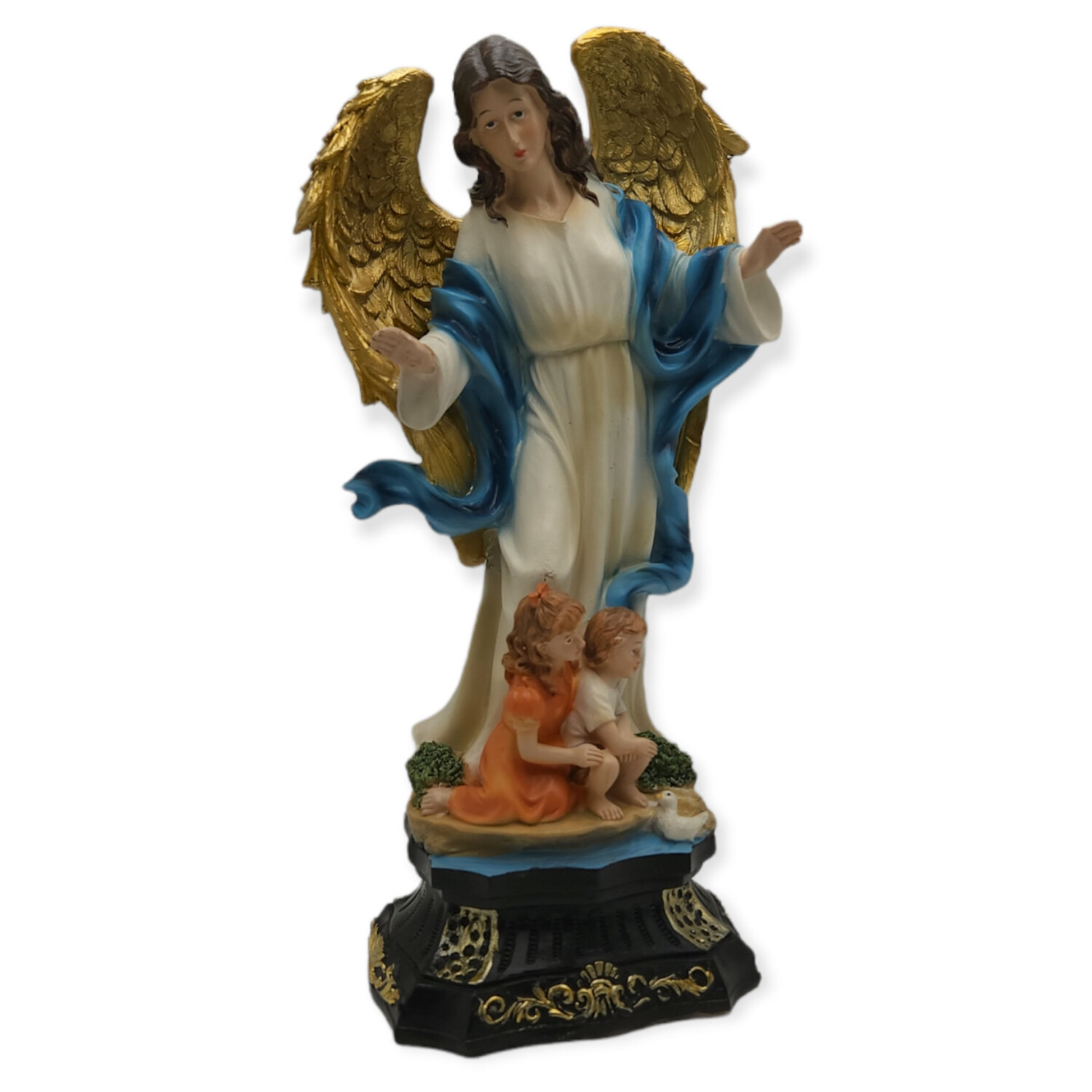 ANGEL DE LA GUARDA RESINA 14&quot;