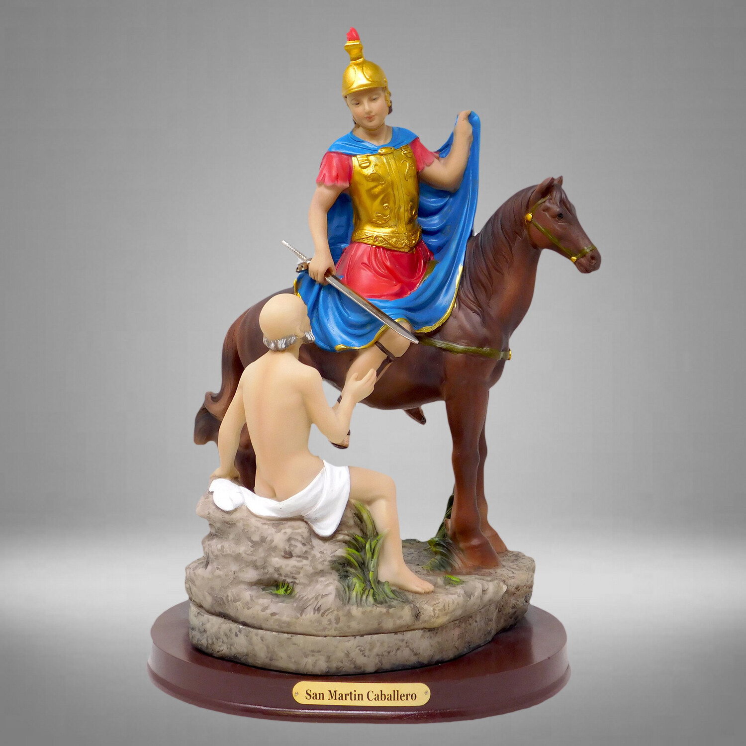 SAN MARTIN CABALLERO RESINA 12&quot;