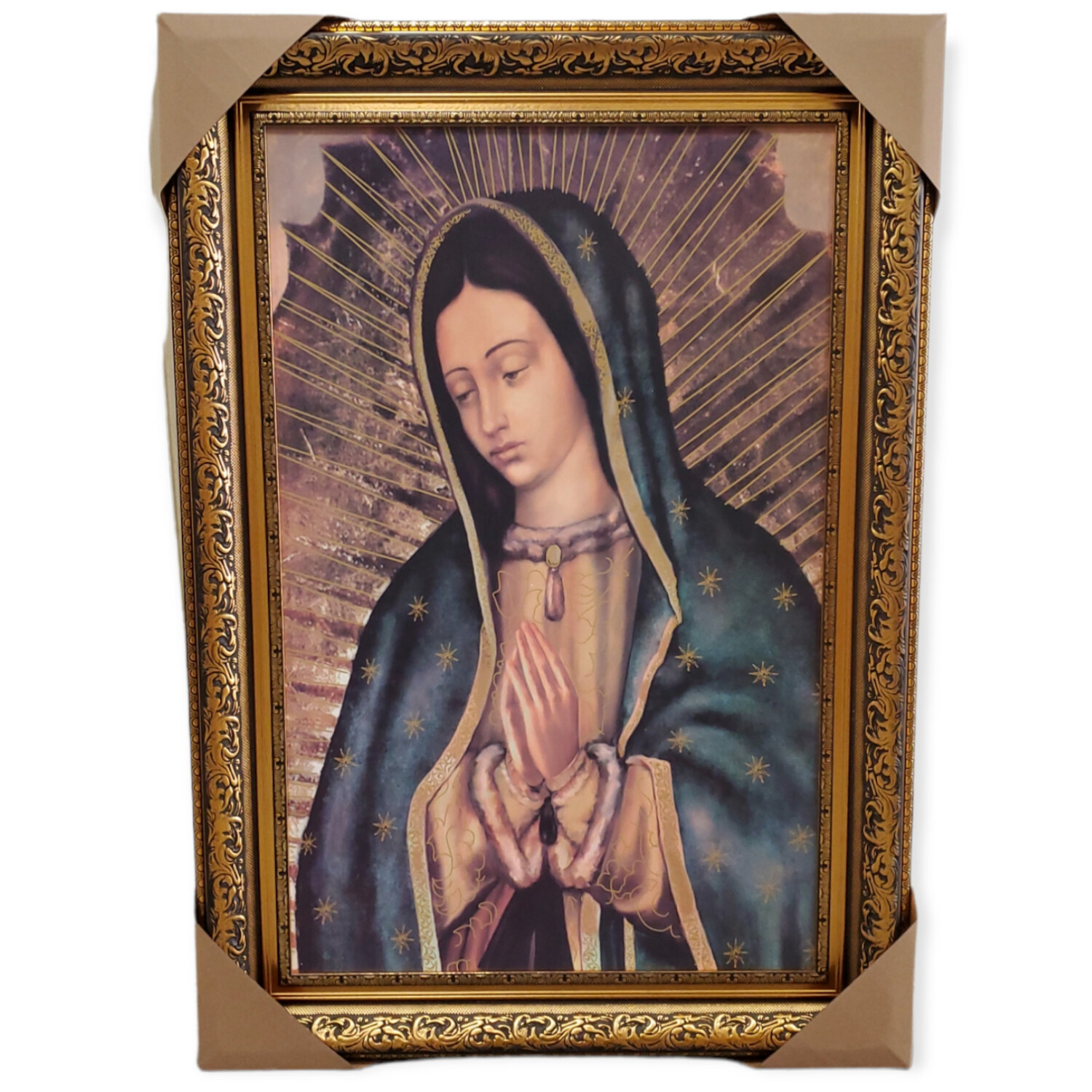 CUADRO FINO VIRGEN DE GUADALUPE 41X29