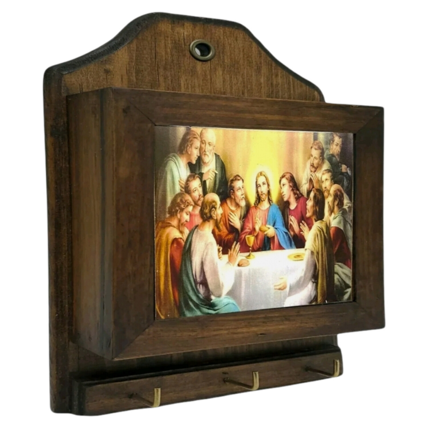 KEY/ MAIL HOLDER LAS SUPPER 