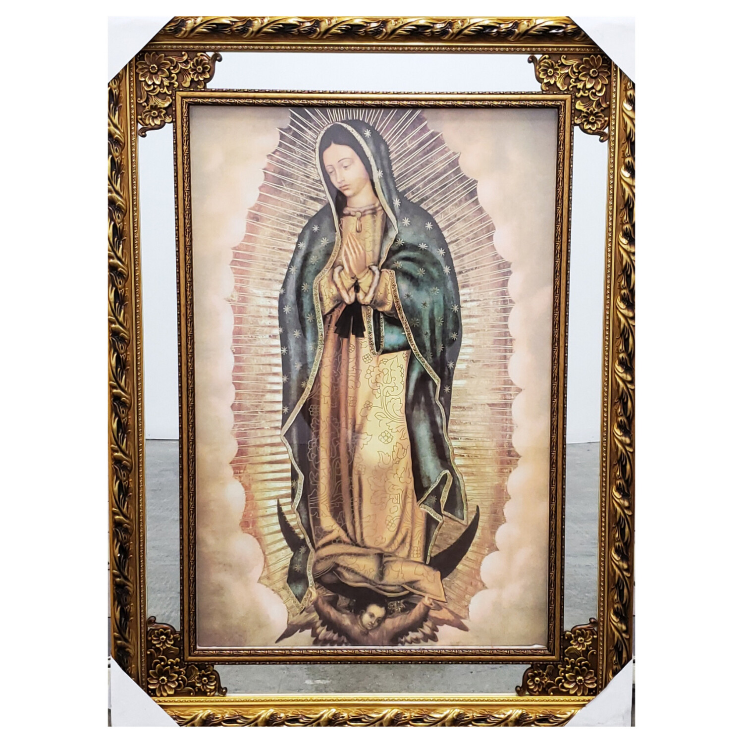 VIRGEN DE GUADALUPE ORIGINAL CUADRO LED 23X34