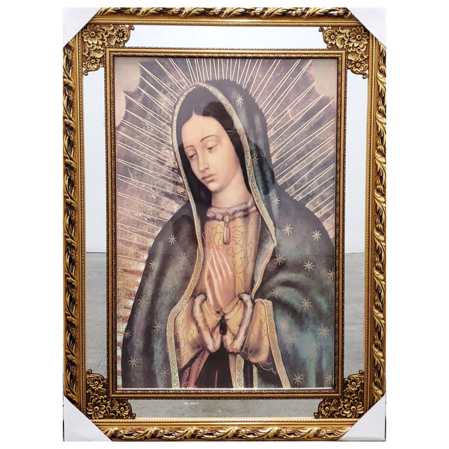 VIRGEN DE GUADALUPE MC CUADRO LED 34X23