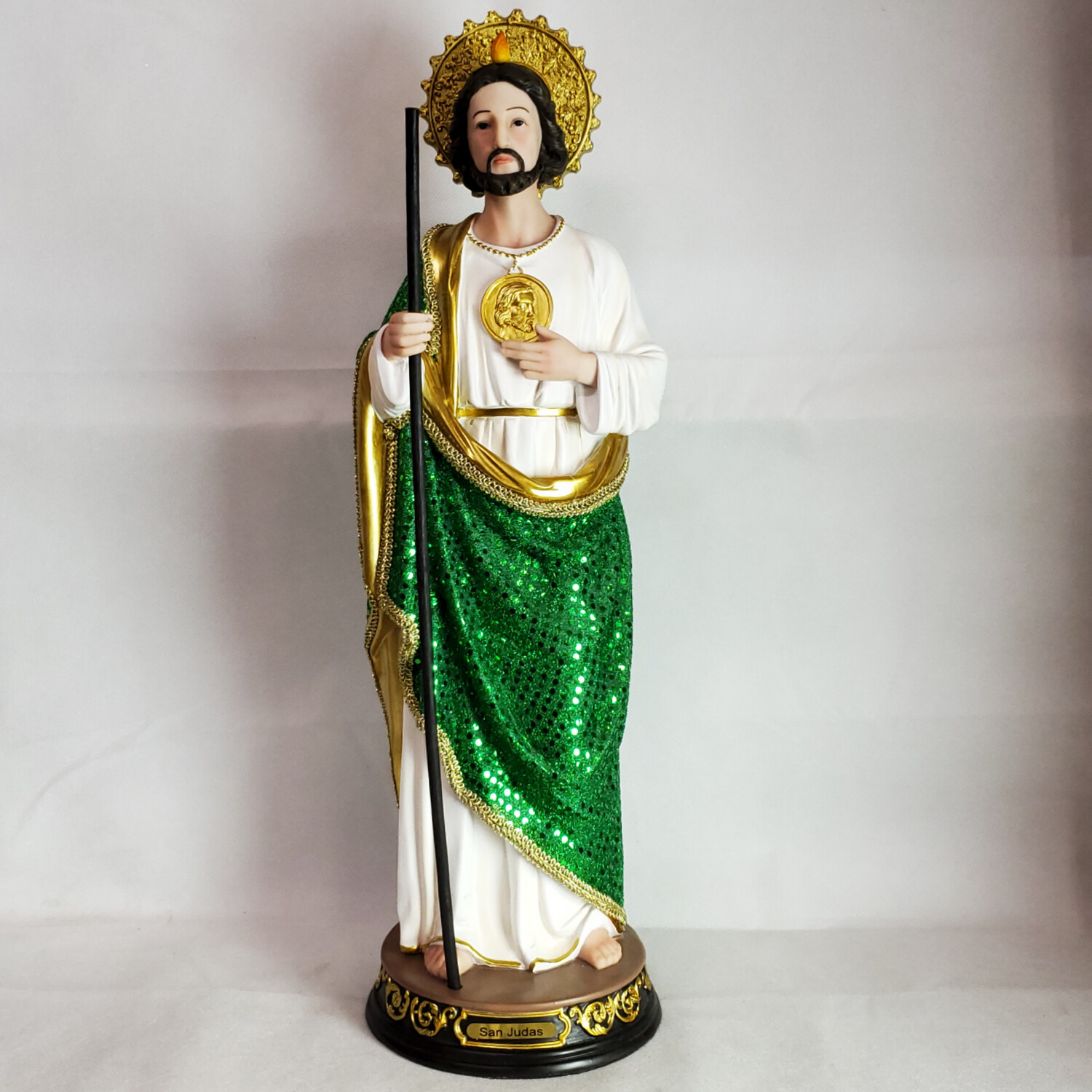 SAN JUDAS VESTIDO RESINA 24&quot;