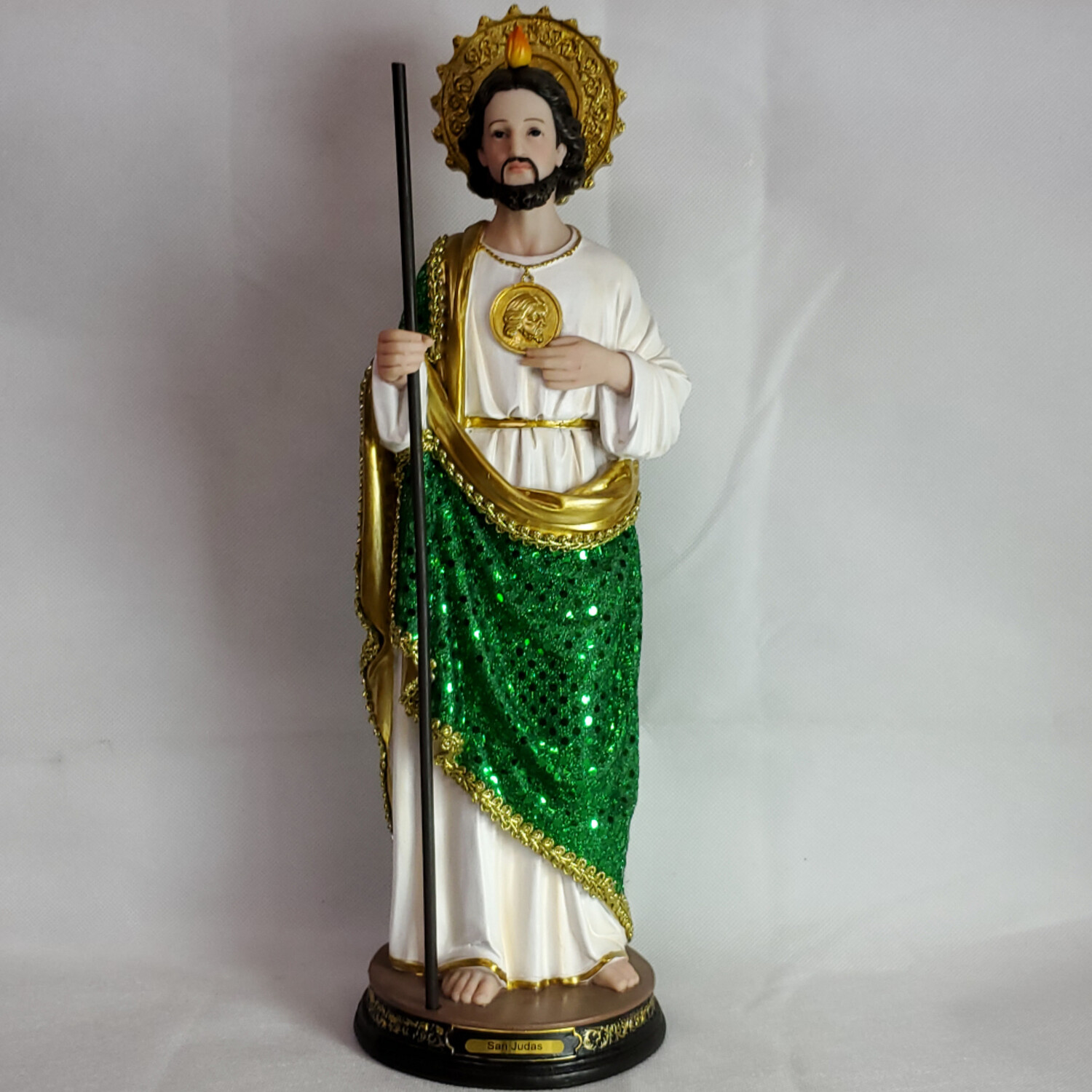 SAN JUDAS VESTIDO RESINA 20&quot;
