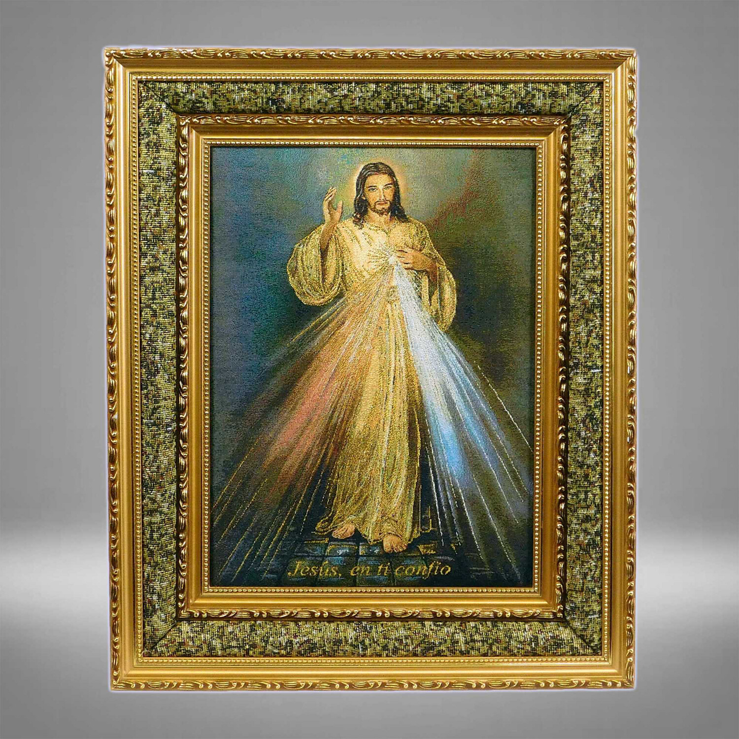 DIVINA MISERICORDIA CUADRO 17X21&quot;