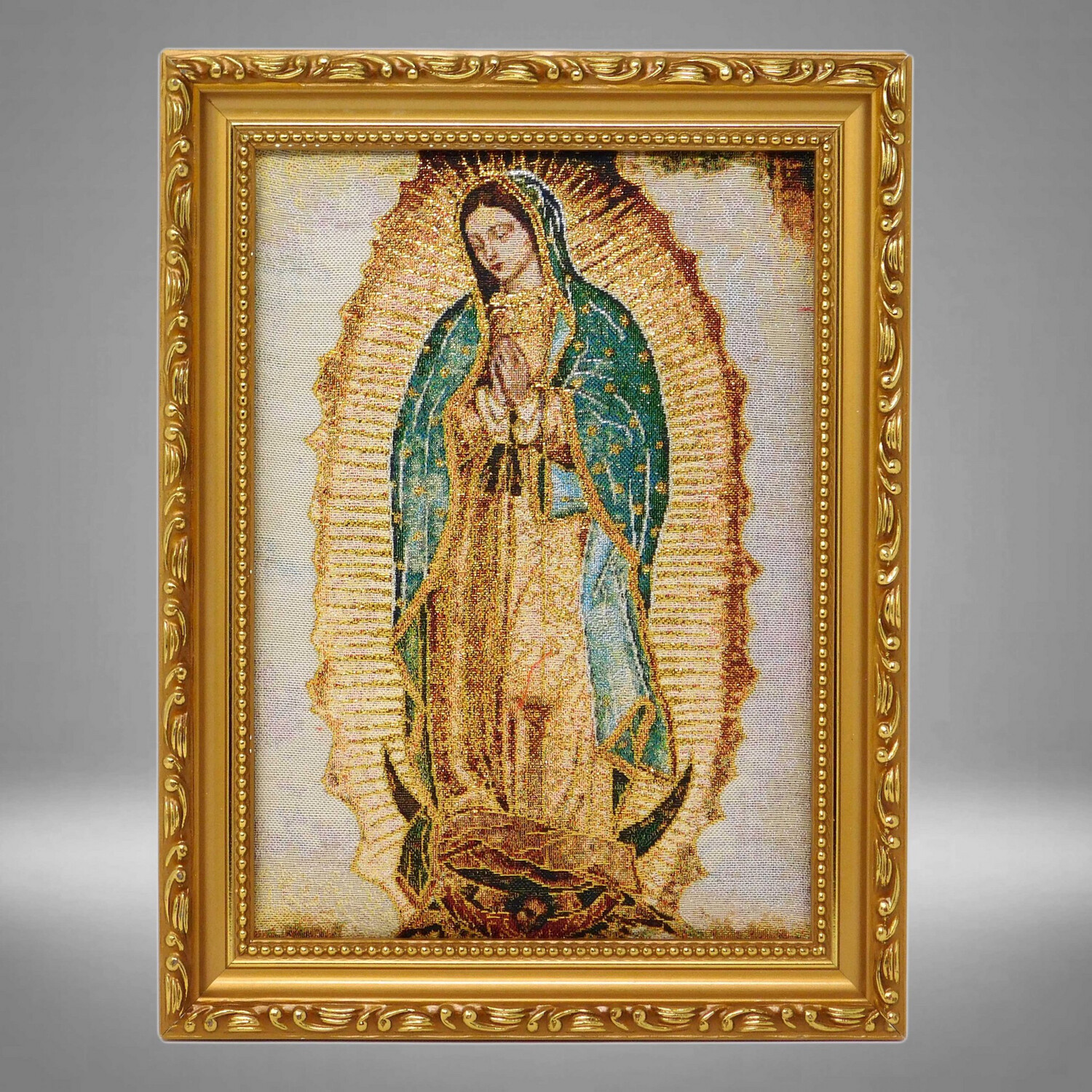 VIRGEN GUADALUPE ORIGINAL CUADRO 9X11&quot;