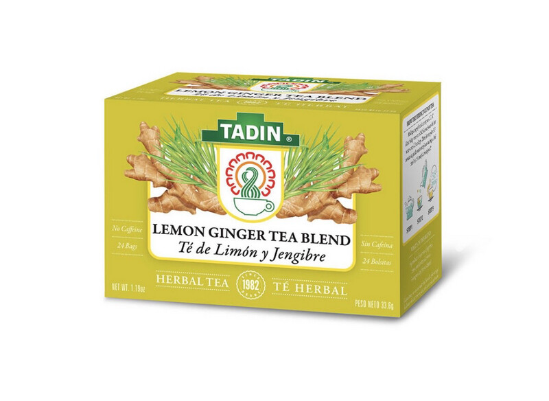 TADIN TE LIMON Y JENGIBRE 24PK