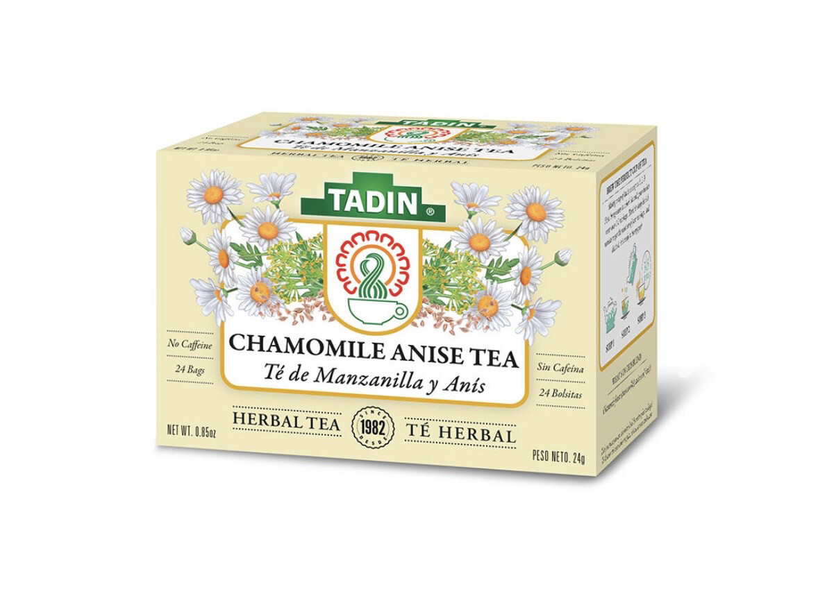 TADIN TE MANZANILLA/ANIS 24 PK