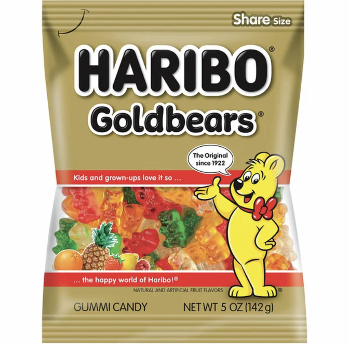 HARIBO GOLDBEARS 5 OZ