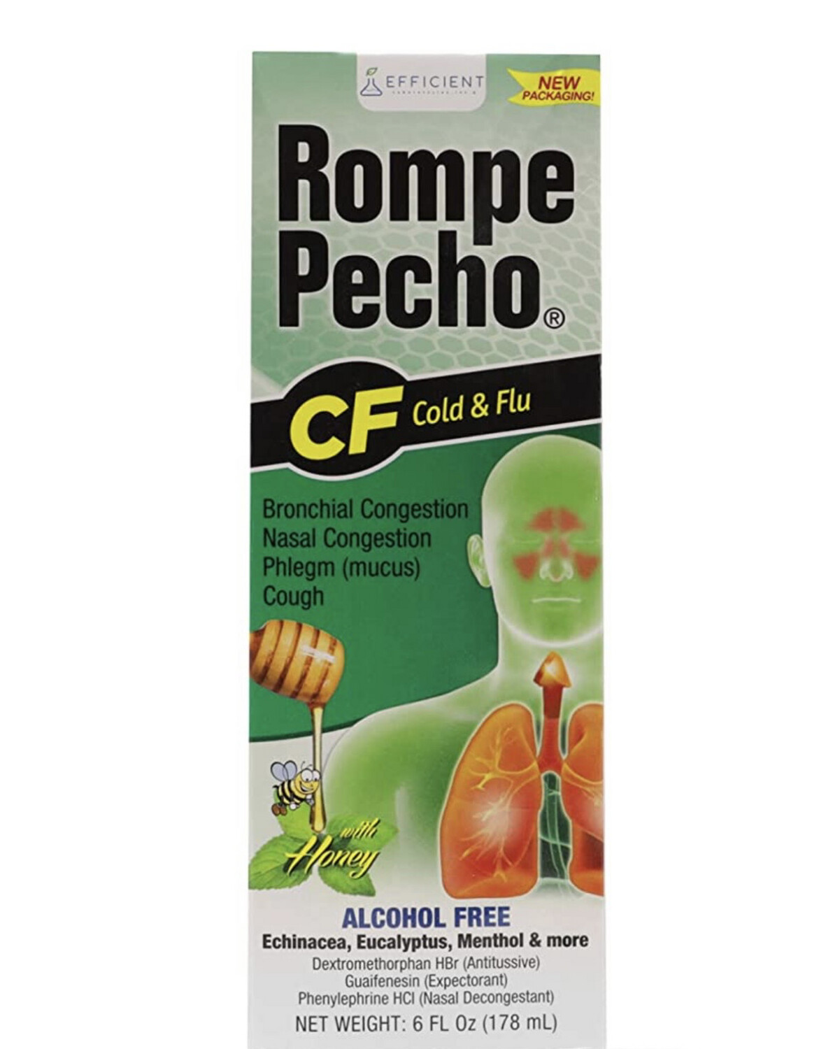 ROMPE PECHO CF 6 OZ VERDE