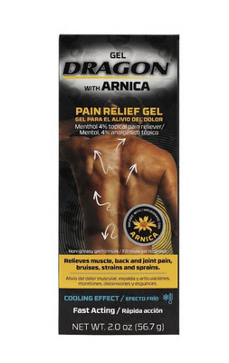 GEL DRAGON WITH ARNICA-PAIN RELIEF GEL 2.0 OZ