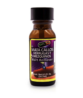 Mata Callos, Verrugas y Mezquinos OTC  .5 Oz / OTC Wart Remover.5 Oz 