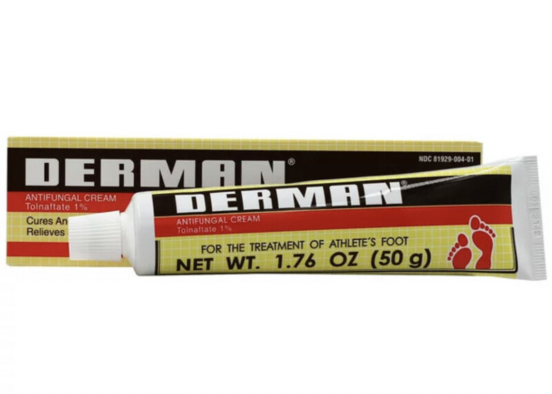 Derman Antifungal Foot Cream - 1.76 Oz