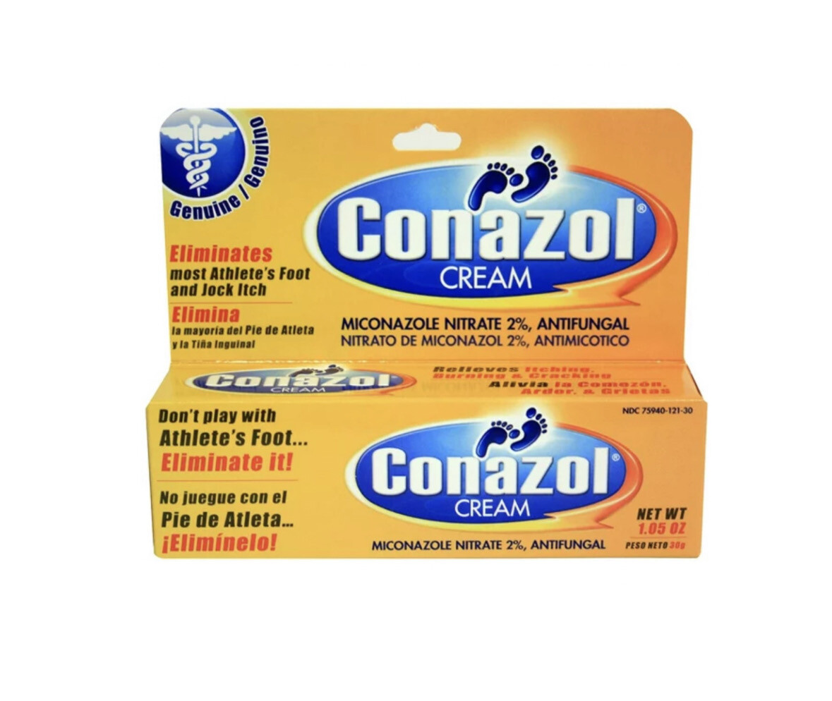 Conazol Cream Miconazole Nitrate 2 % Antifungal Cream 1.05 Oz 