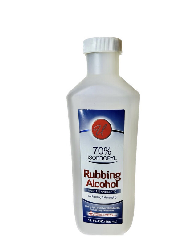 U Rubbing Alcohol 12 Oz 70% Isopropyl