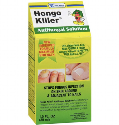 HONGO KILLER ANTIFUNGAL SOLUTION 1.0 FL OZ