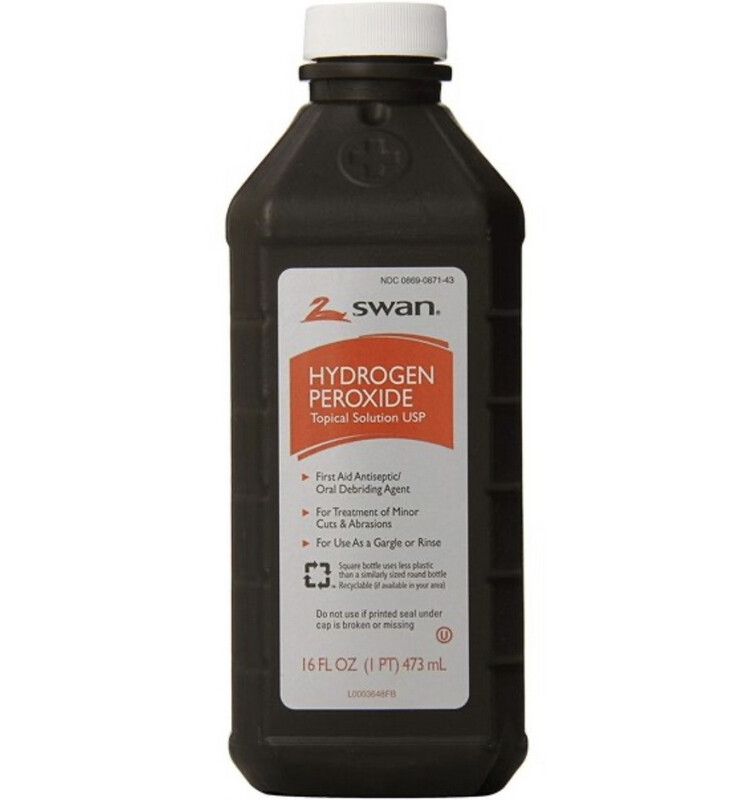 Swan Hydrogen Peroxide Topical Solution 16 FL Oz 
