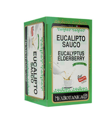 MEXBOTANICA TE EUCALIPTO/SAUCO 25 BAGS