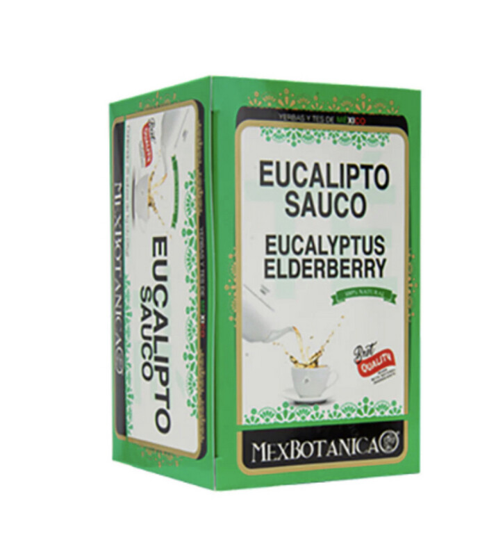 MEXBOTANICA TE EUCALIPTO/SAUCO 25 BAGS