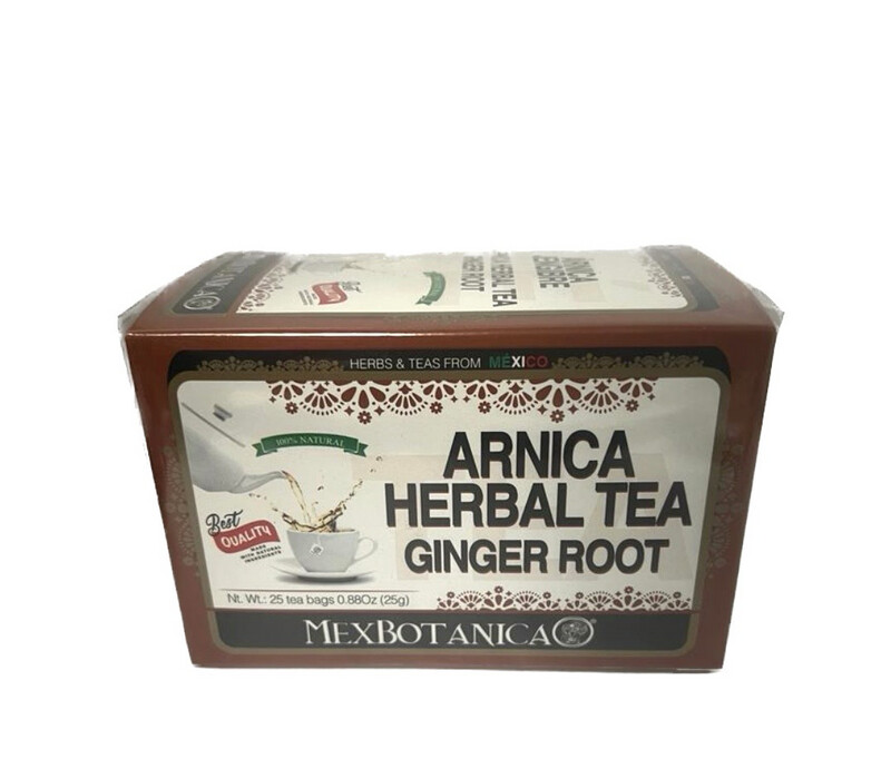 MEXBOTANICA TE ARNICA/JENGIBRE 25 tea bags 0.88 0z (25g)