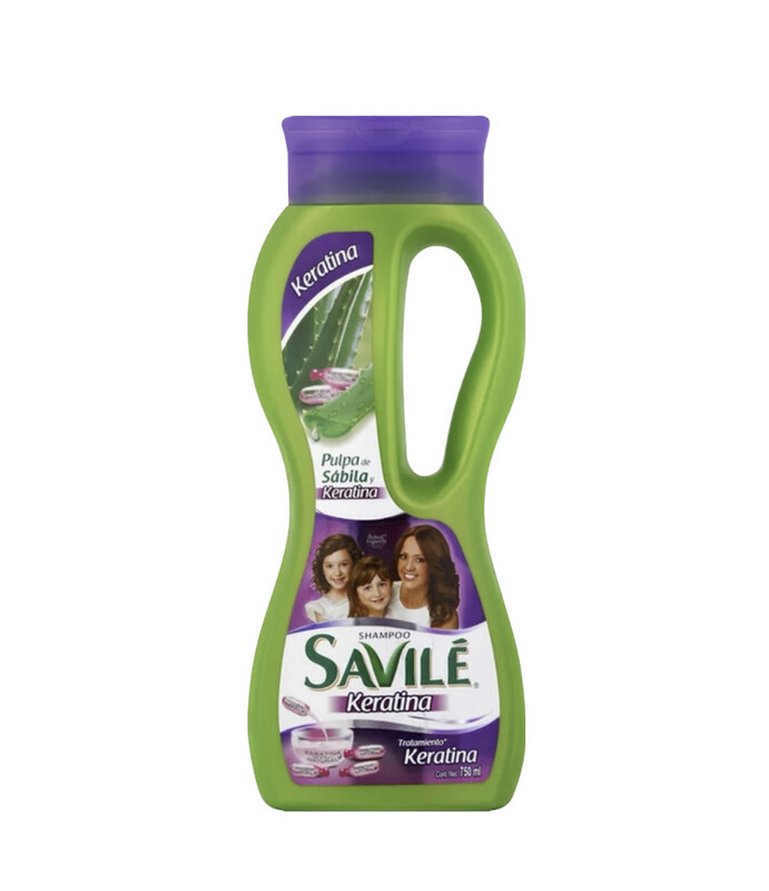 SAVILE SHAMPOO PULPA DE SABILA Y KERATINA 750 ML