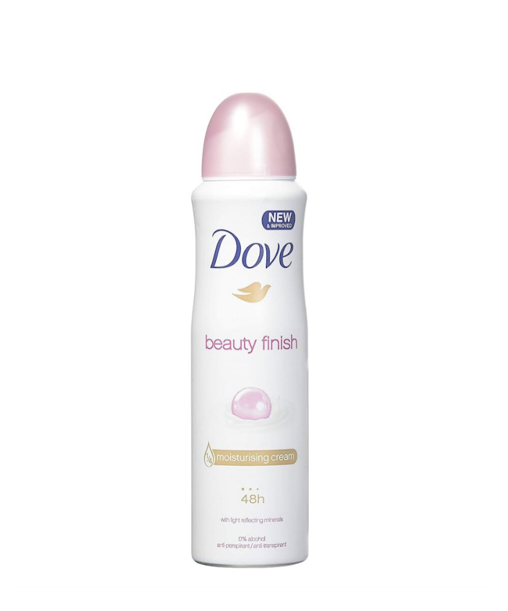 Dove Beauty Finish 48-Hour Antiperspirant &amp; Deodorant Dry Spray - 5.07 Oz 150 ml