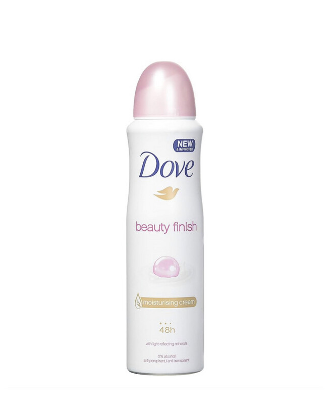 Dove Beauty Finish 48-Hour Antiperspirant &amp; Deodorant Dry Spray - 5.07 Oz 150 ml