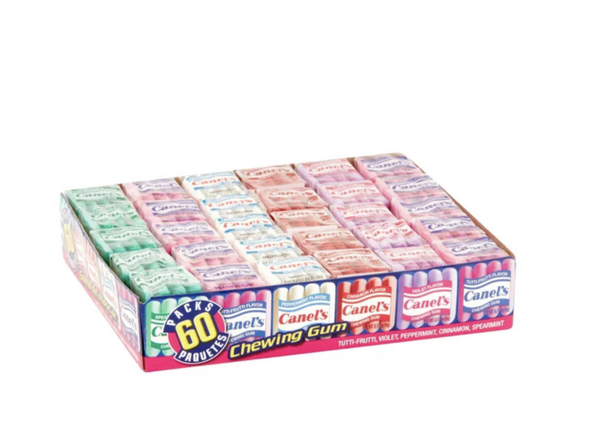 Canel’s Chewing Gum 60 -  0.17 Oz Pc (Net Wt 10.58 0z)