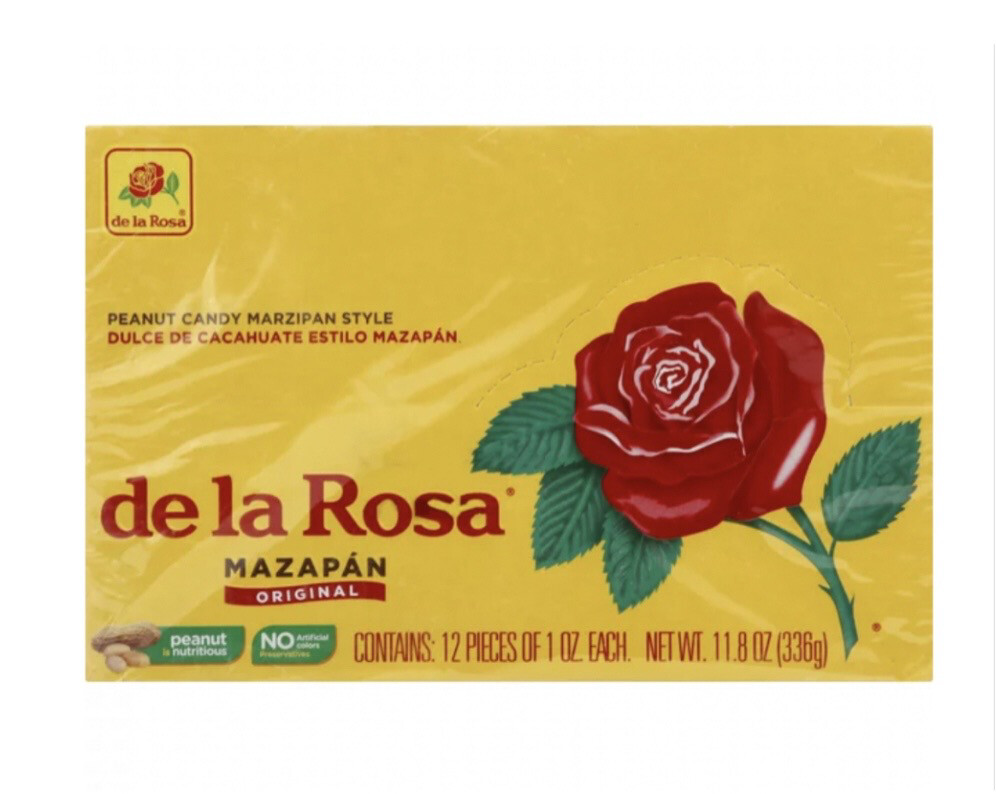 De La Rosa Mazapán Original 12 pc 11.8 Oz (336g)