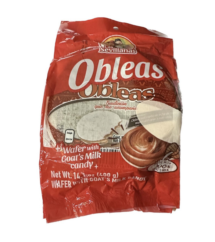 Las Sevillanas Obleas Big Wafer 5 Pc 400gm