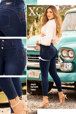 Butt Lifting Colombian Jeans- Jeans Levanta Cola - 3276