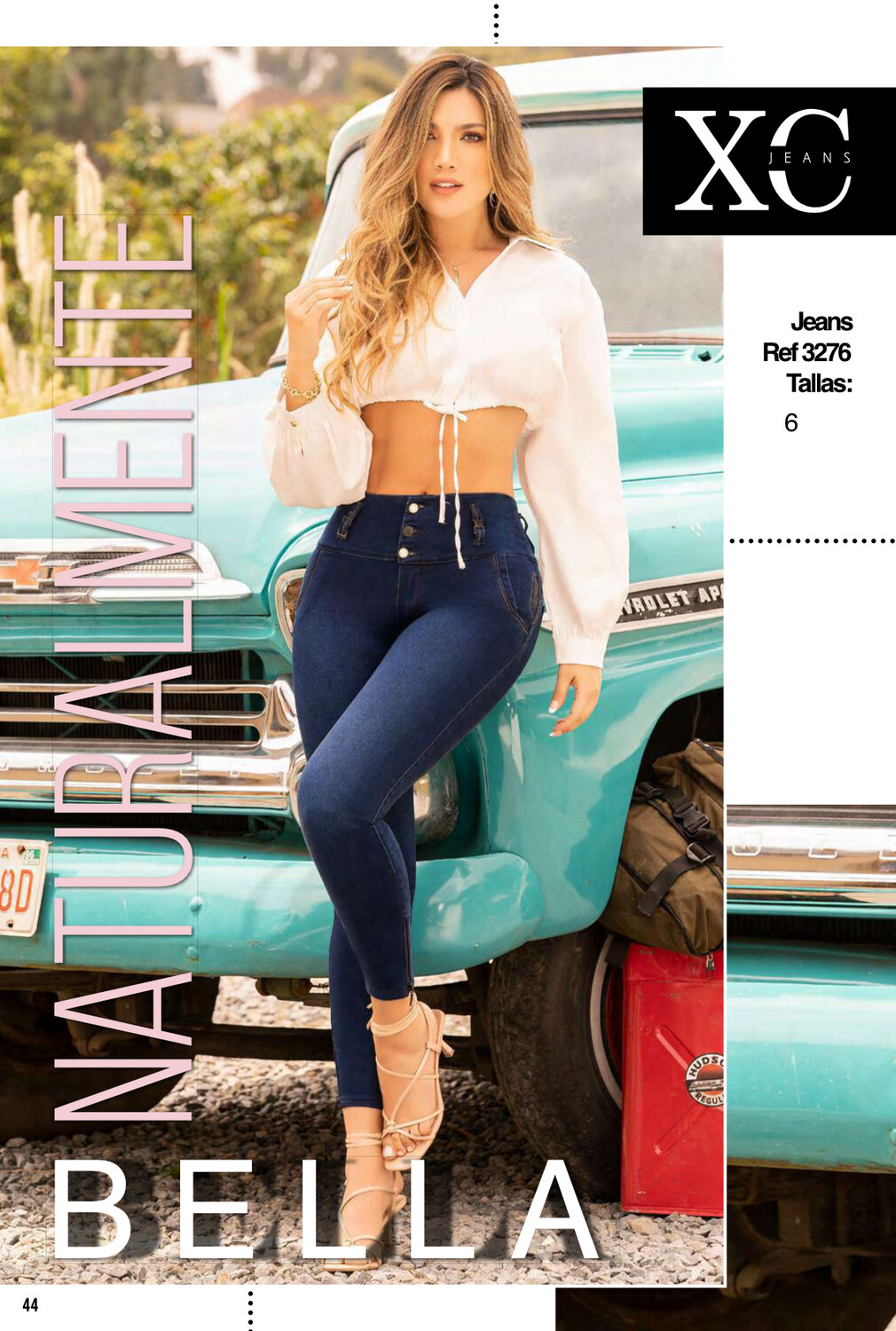 Butt Lifting Colombian Jeans- Jeans Levanta Cola - 3276