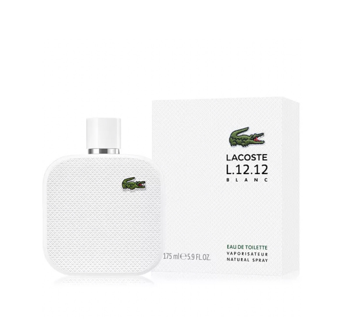 Lacoste Men&#39;s L.12.12 Pure White Eau de Toilette, 5.9 oz