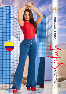 Butt Lifting Colombian Jeans- Jeans Levanta Cola -L&amp;L Jeans 5253