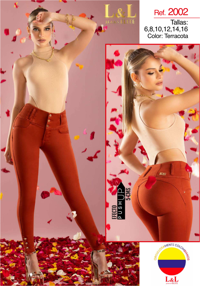 Butt Lifting Colombian Jeans- Jeans Levanta Cola -L&amp;L Jeans 2002