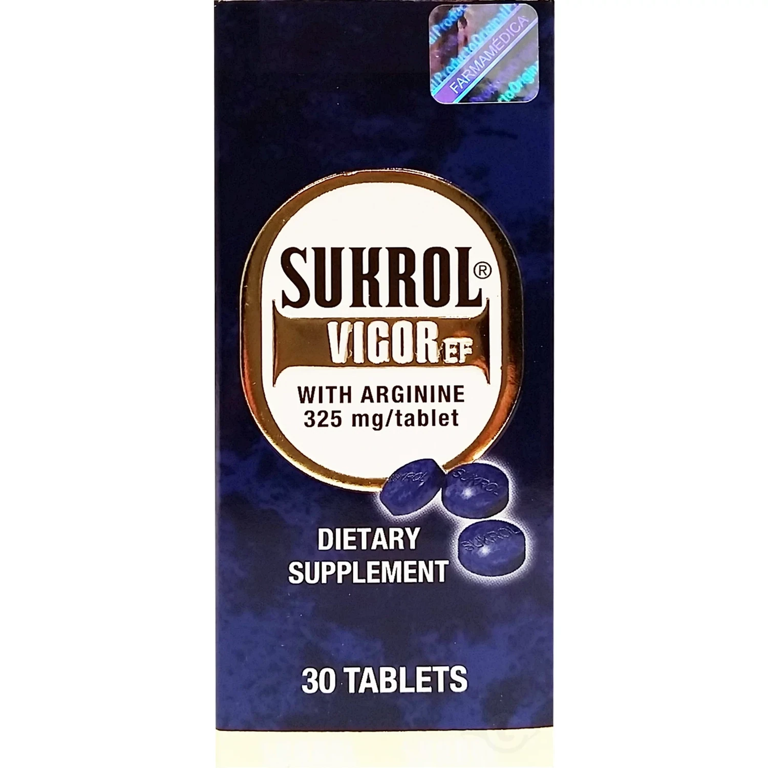 SUKROL VIGOR AZUL 30 TAB