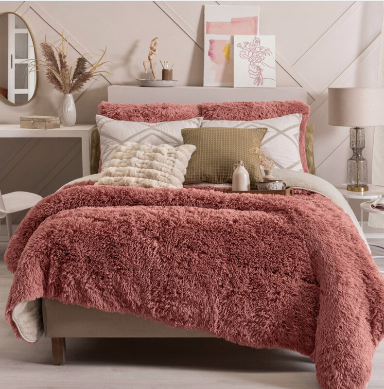 COBERTOR EVEREST DEEP ROSE QS XL