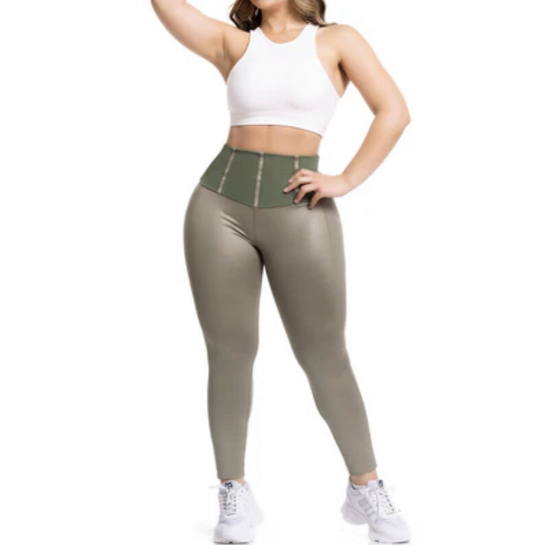 FLX-946705-VEO High Waisted Leggings With Tumm