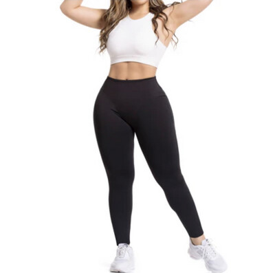 FLX-946778-NEG Athletic Leggings High Waist Ac