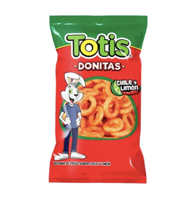 TOTIS DONITAS CHILE Y LIMON 1.76 OZ / 50G